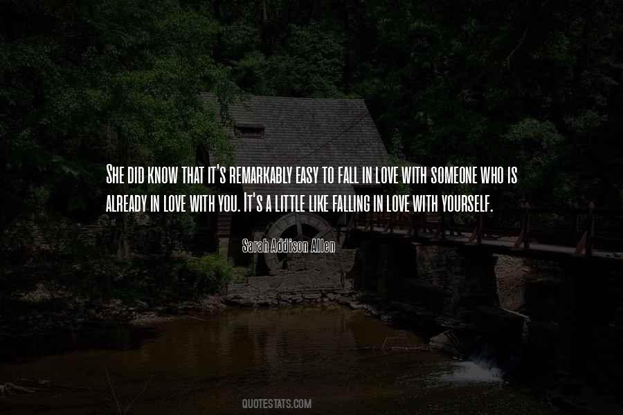 Fall In Love Easy Quotes #511935