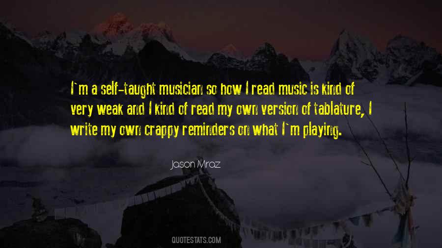 Music Musician Quotes #36022