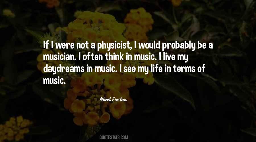 Music Musician Quotes #5965