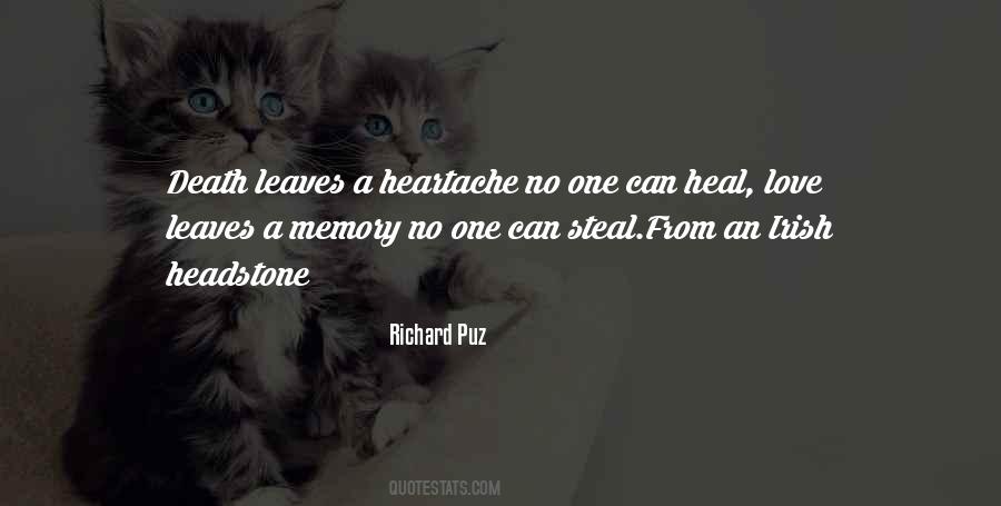 Death Heartache Quotes #761129