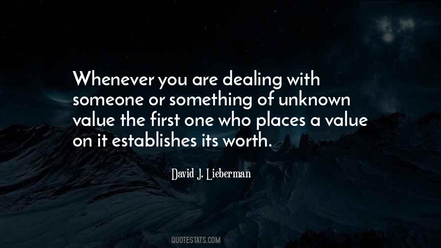 Who Value You Quotes #1876040