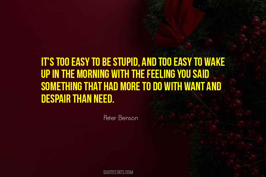 Feeling Stupid Quotes #954082