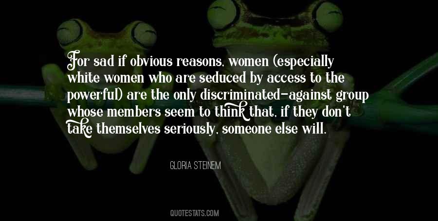 Obvious Reasons Quotes #1292156