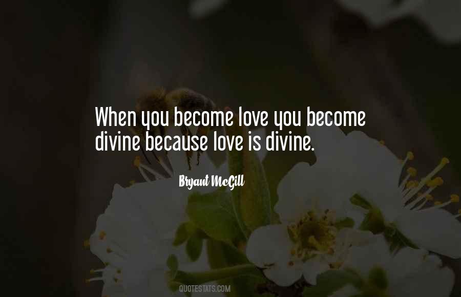 Love Divine Quotes #290982