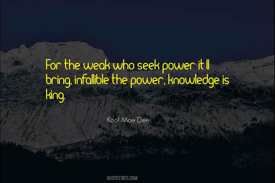 Knowledge Is King Quotes #1595820