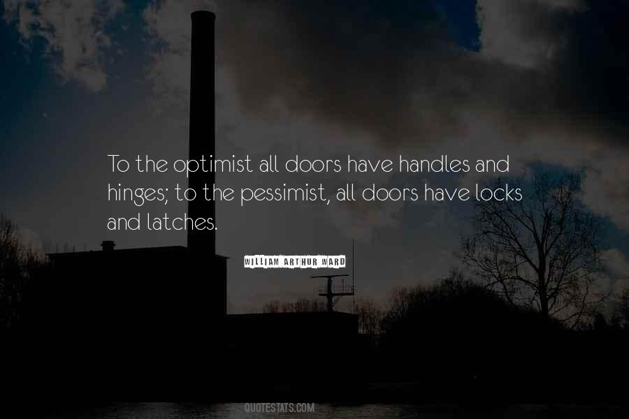 The Pessimist And The Optimist Quotes #577639