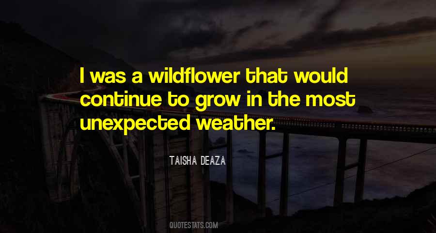 Unexpected Weather Quotes #714545