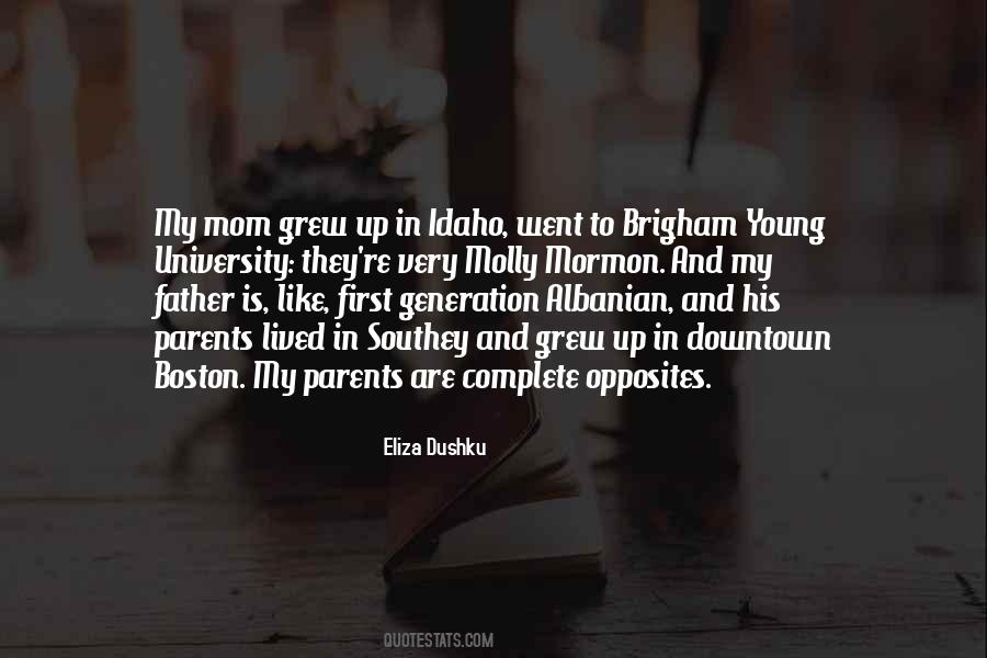 Quotes About His Parents #1589470