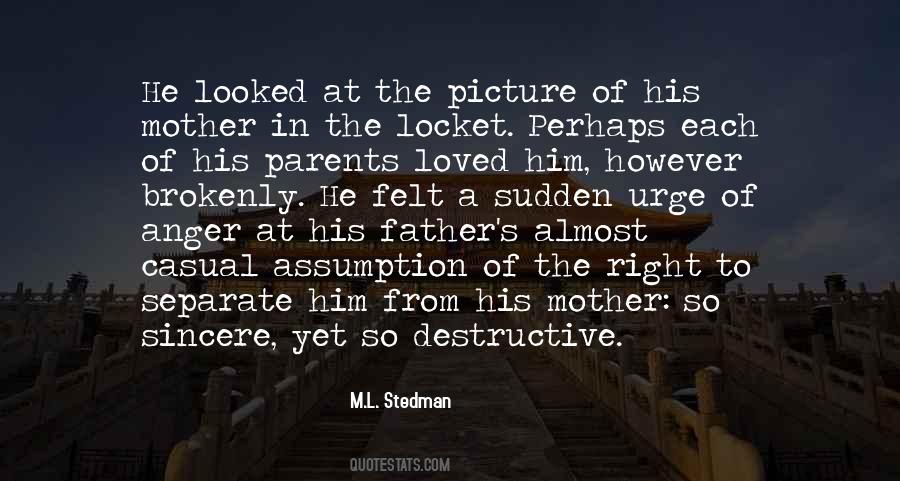 Quotes About His Parents #1615742