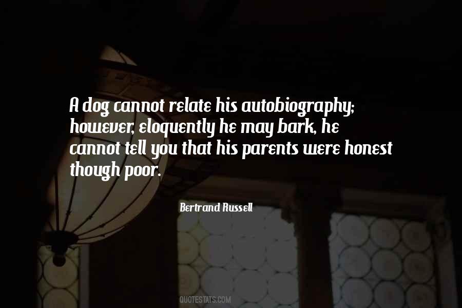 Quotes About His Parents #1781756