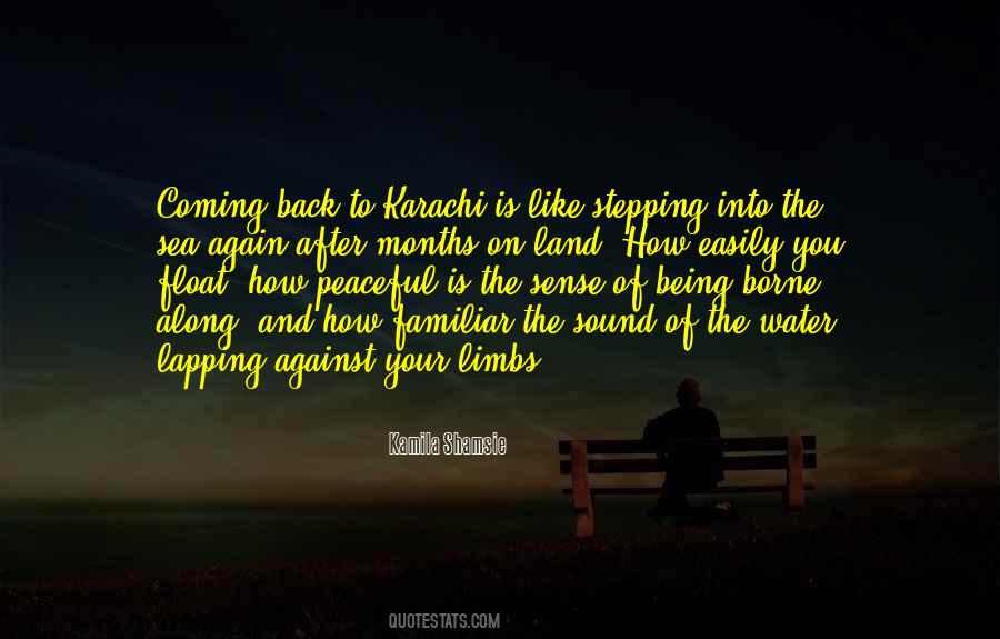 Back To The Sea Quotes #1706181