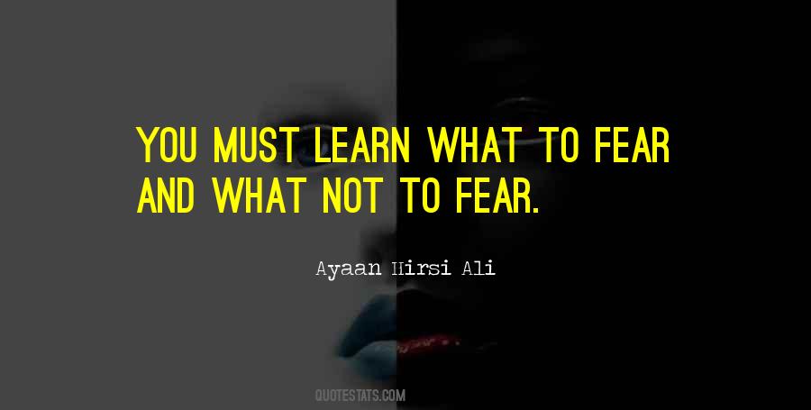 You Must Learn Quotes #1185751