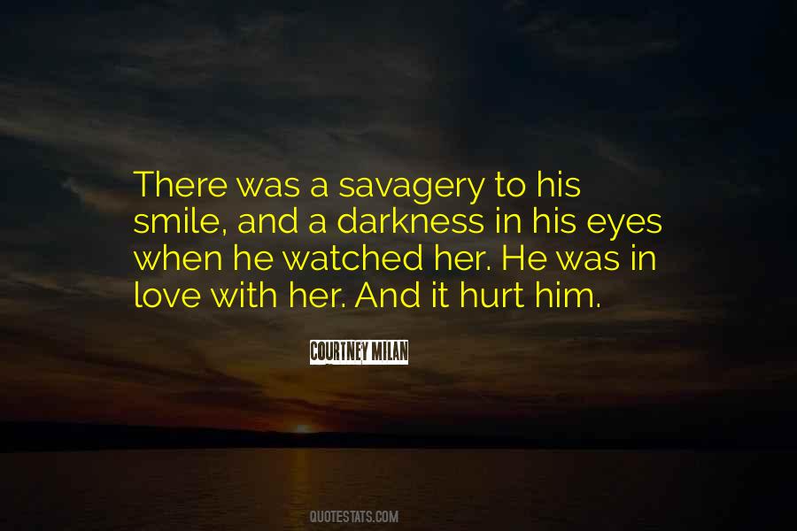 In Love With Her Eyes Quotes #437868