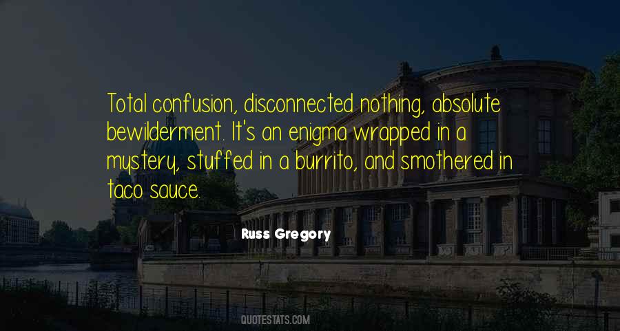 Wrapped Up In An Enigma Quotes #1639687