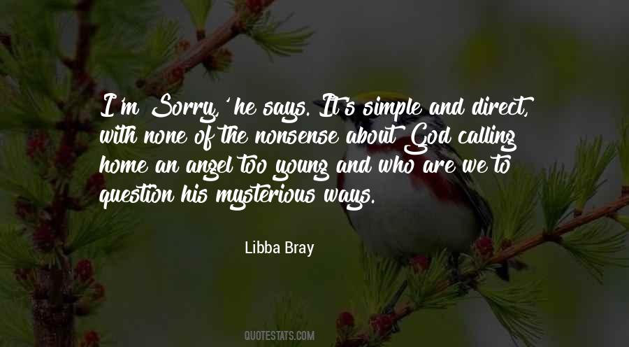 Sorry About It Quotes #1278319