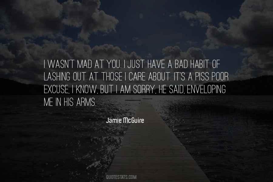 Sorry About It Quotes #1576645