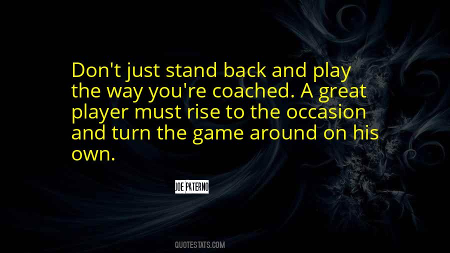 Sports Player Quotes #189554