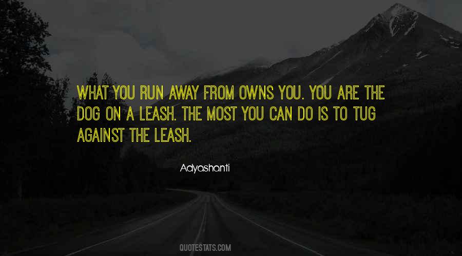 Run Away From Quotes #1108048