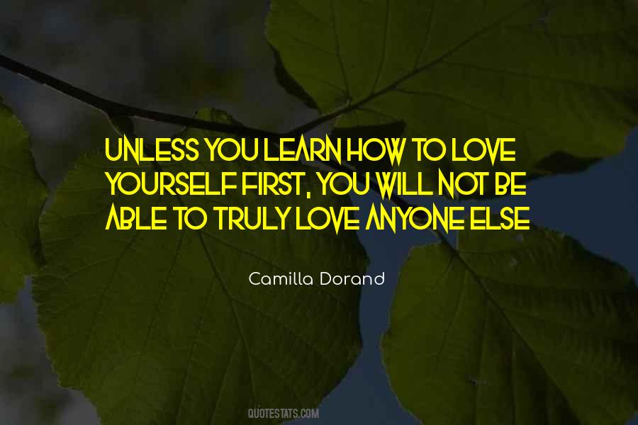 Learn To Be Yourself Quotes #1413530