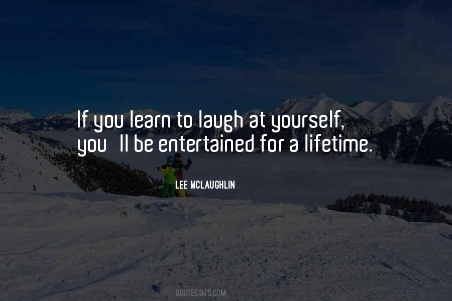 Learn To Be Yourself Quotes #1561775