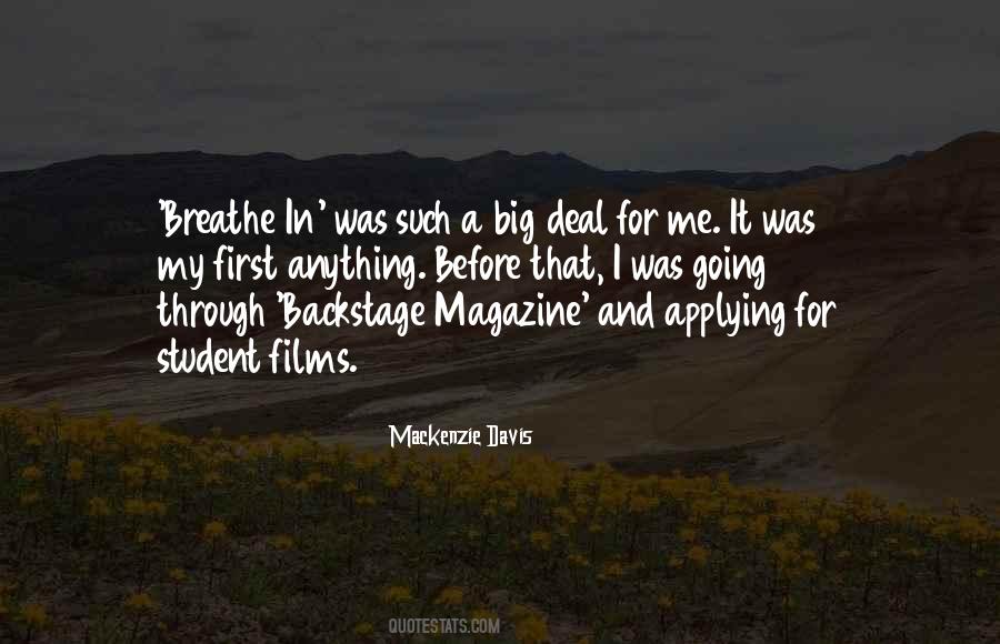Breathe Me In Quotes #125249