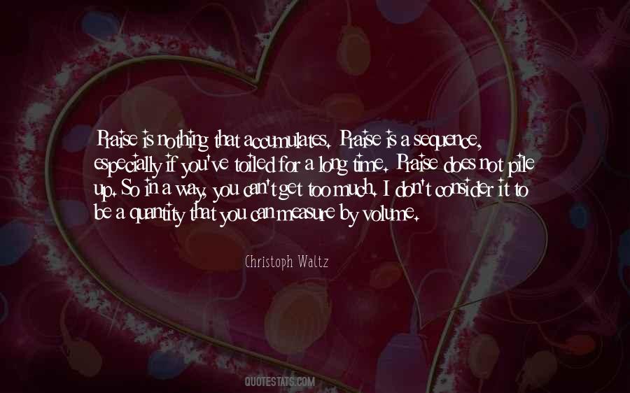 Nothing Is Too Much Quotes #1542357