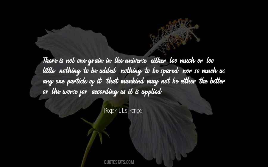 Nothing Is Too Much Quotes #303139