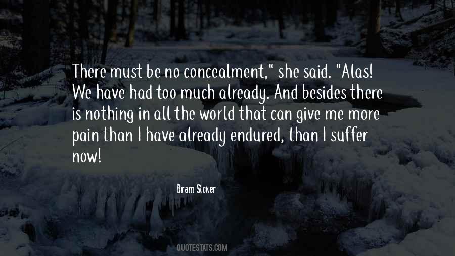 Nothing Is Too Much Quotes #40993