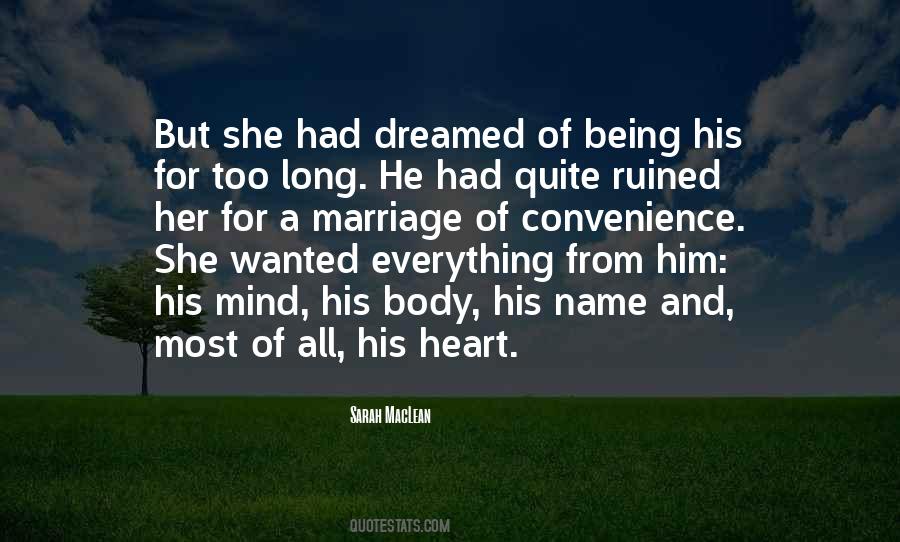Quotes About Marriage For Love #412912