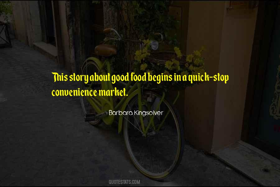 Food Story Quotes #1766830