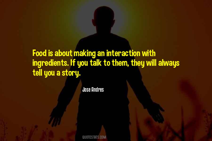 Food Story Quotes #637282
