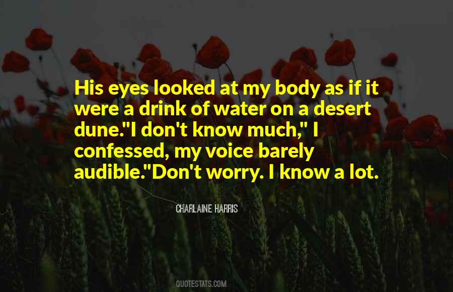 Desert Water Quotes #172073