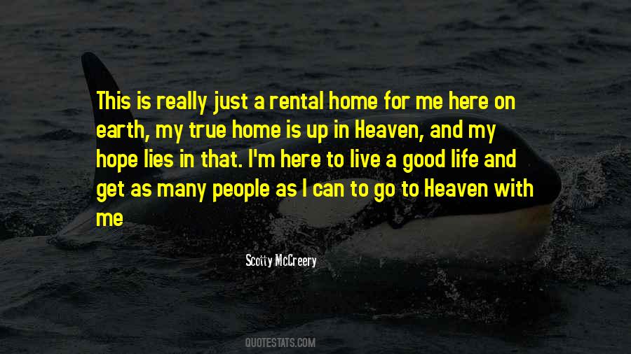 Heaven Life Quotes #307262