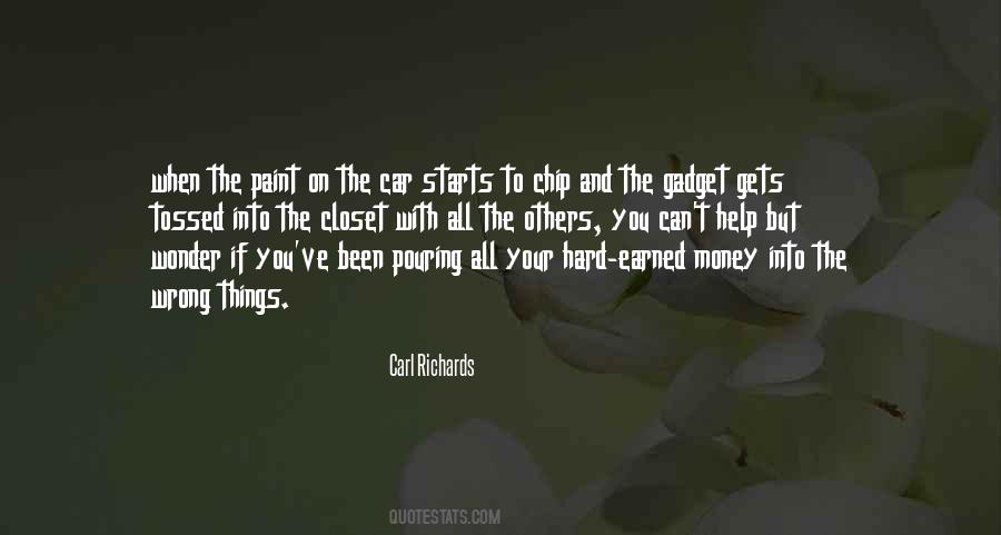 Car Money Quotes #1373992