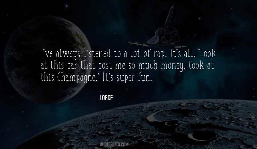 Car Money Quotes #1480564
