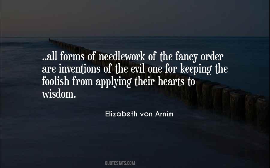 Foolish Wisdom Quotes #1799897