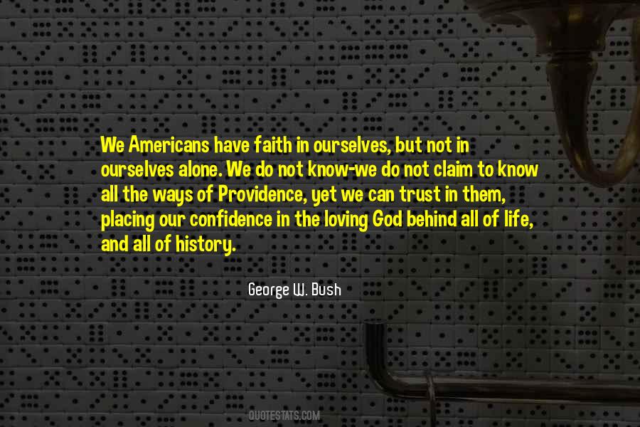 Confidence And Faith Quotes #1005621