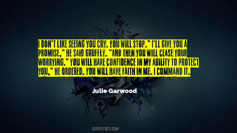 Confidence And Faith Quotes #1034709