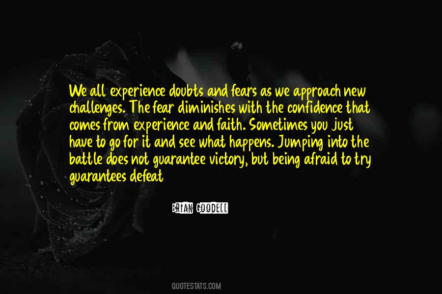 Confidence And Faith Quotes #1109849
