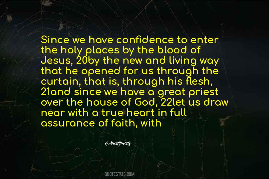 Confidence And Faith Quotes #1198129