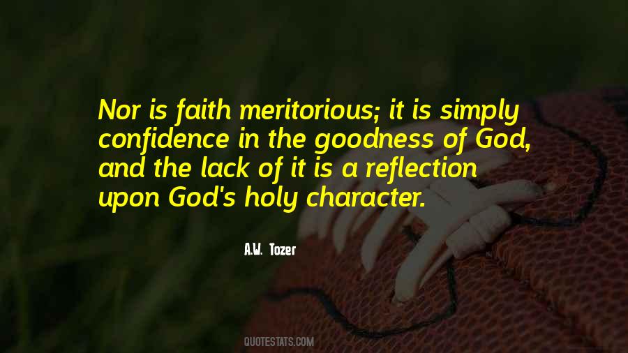 Confidence And Faith Quotes #2127