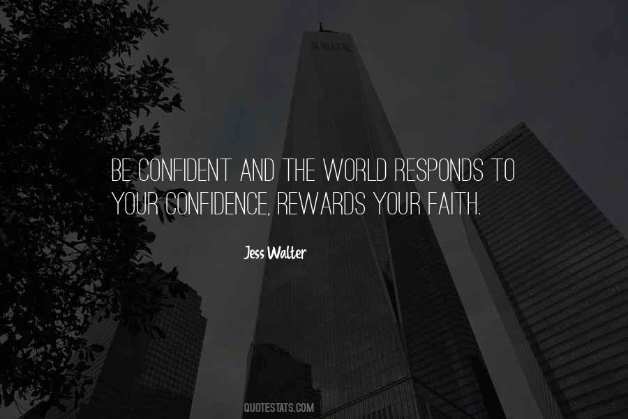 Confidence And Faith Quotes #337030