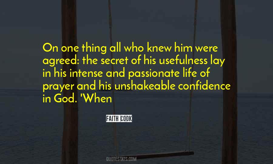 Confidence And Faith Quotes #47237