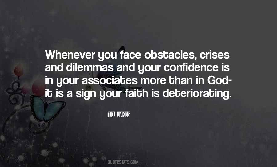 Confidence And Faith Quotes #730224