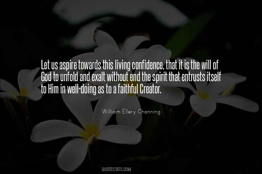 Confidence And Faith Quotes #815416