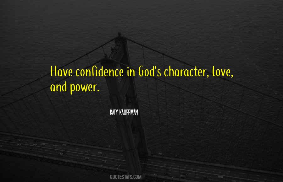 Confidence And Faith Quotes #974781