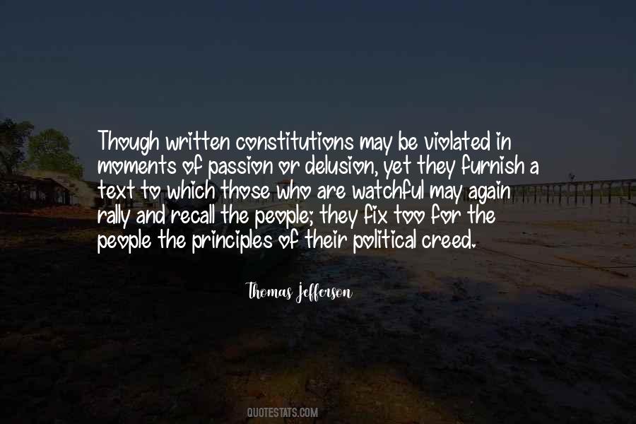 Quotes About Political Principles #517504