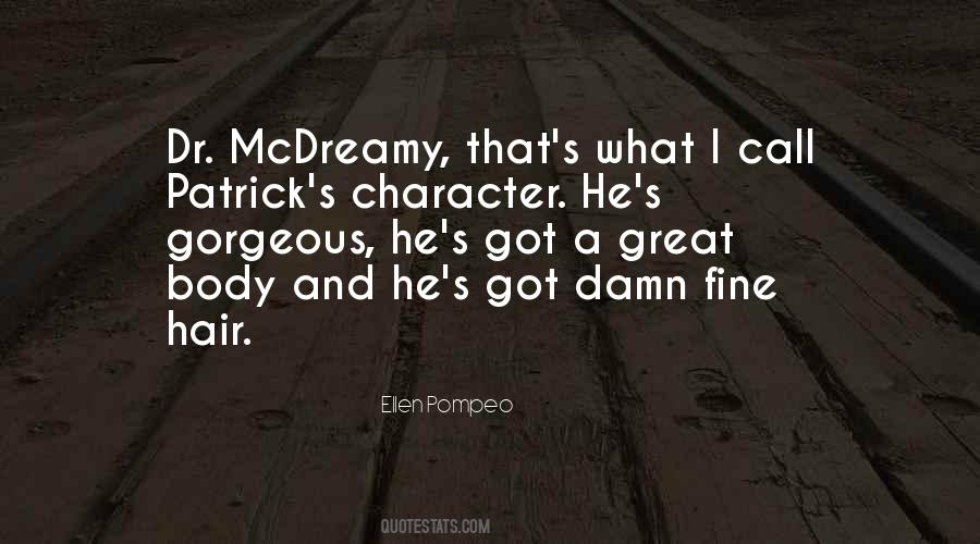 Dr Mcdreamy Quotes #185945