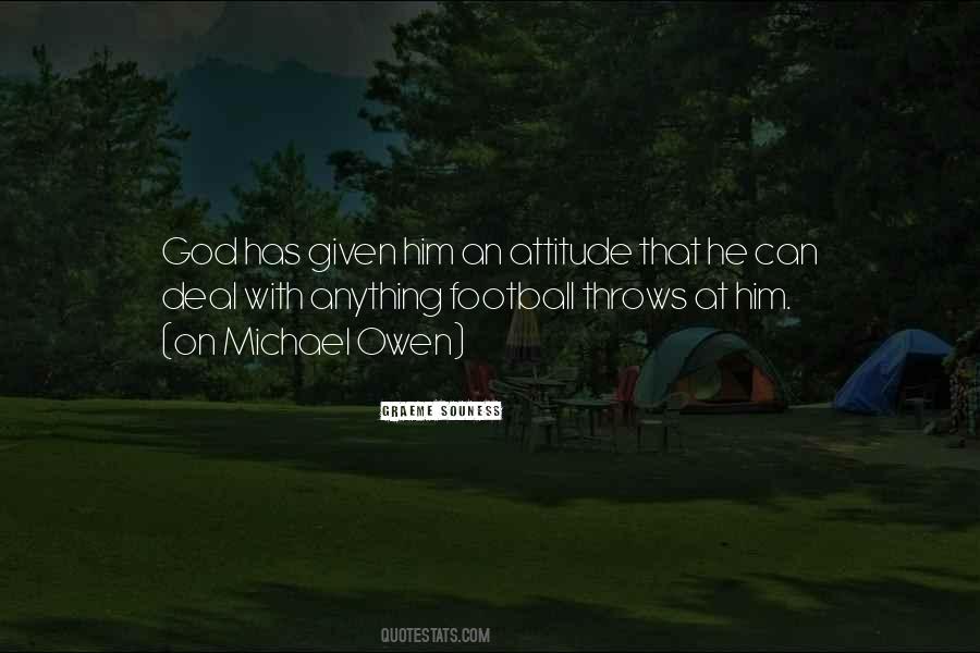 Football Attitude Quotes #1123291