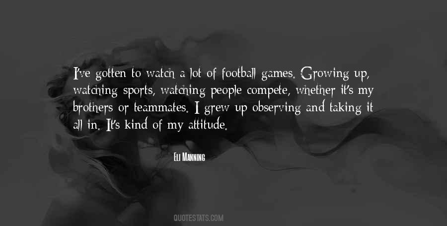 Football Attitude Quotes #873379